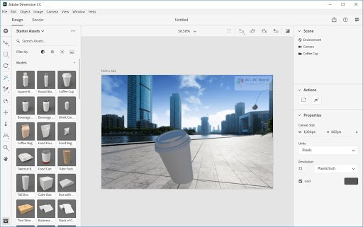 Adobe Dimension CC Crack - Cracklink.info