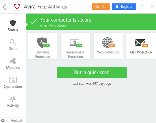 Avira Antivirus Pro Crack