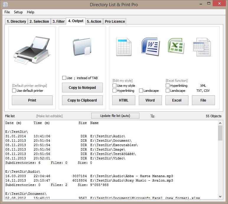 Directory List & Print Pro Crack