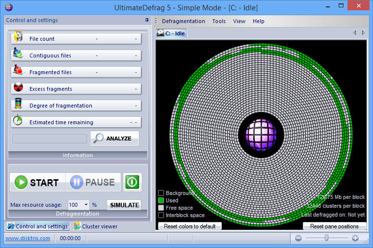 DiskTrix UltimateDefrag Crack