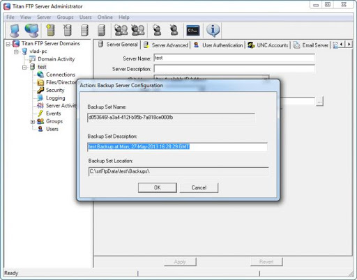 Titan FTP Server Serial Key