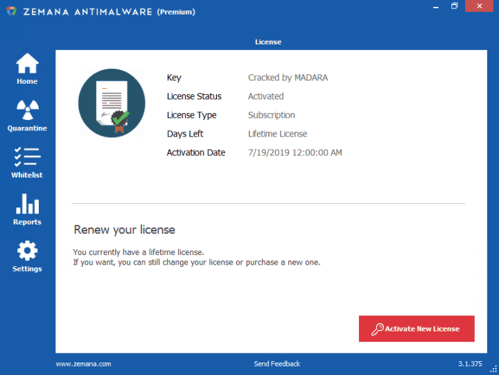 Zemana AntiMalware Premium Crack