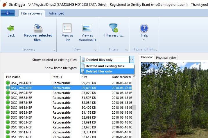 DiskDigger Serial Key