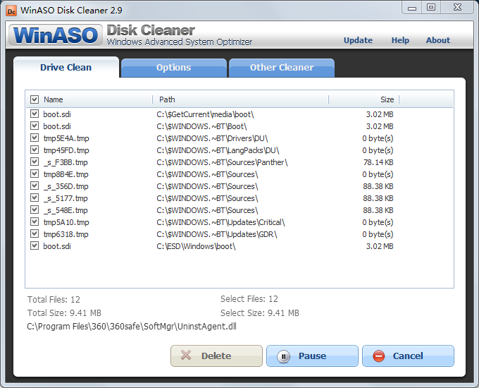 WinASO Disk Cleaner Crack