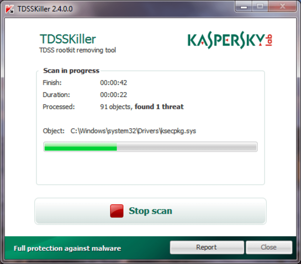 Kaspersky TDSSKiller Crack - Cracklink.info