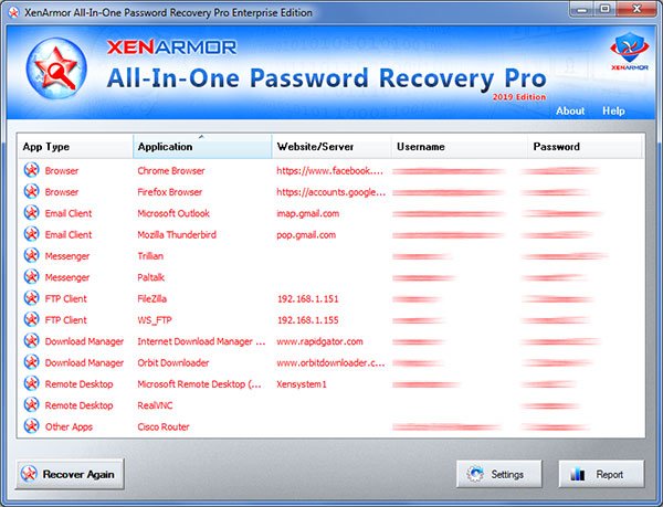 All-In-One Password Recovery Pro Crack - Cracklink.info