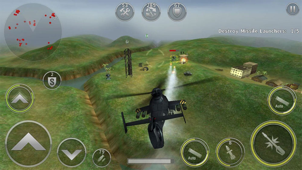 Gunship Battle Helicopter 3D Mod APK - Cracklink.info